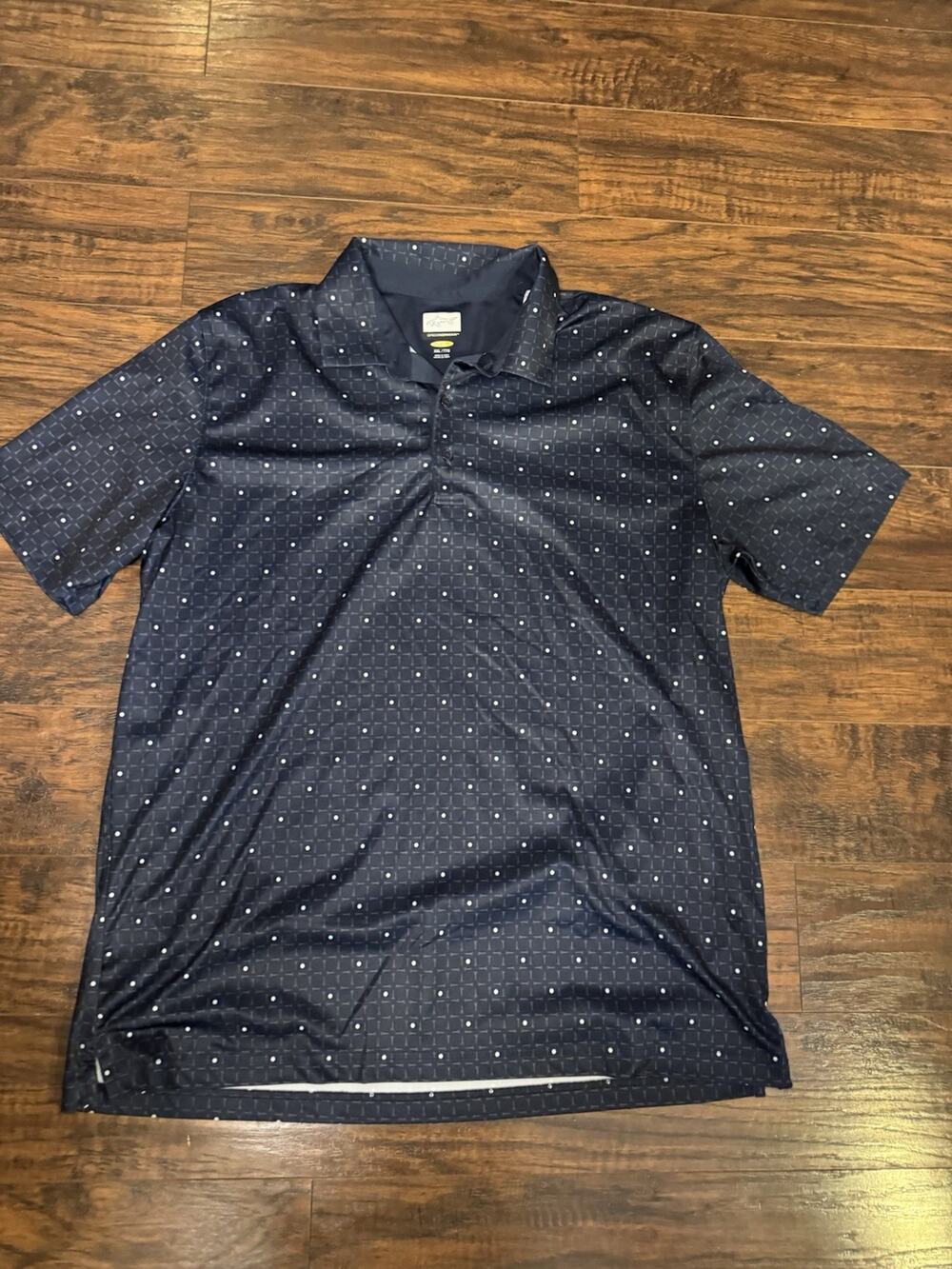 Greg Norman Golf Polo Shirt Black Mens Sz: XXL